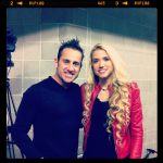 Newsboys Duncan Phillips with Soul Check TV Host Sarah&nbsp;Kittle
