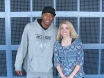Sarah Kittle with&nbsp;Lecrae